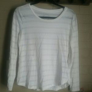 Michael Kors white long sleeve